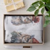 Verzauberte Winterschüssel, Brauch Seidenpapier (Geschenk)