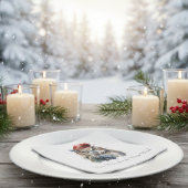 Verzauberte Winterschüssel, Brauch Serviette