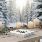 Verzauberte Winterschüssel, Brauch Serviette