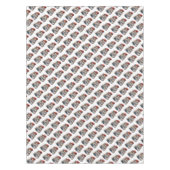 Verzauberte Winterschüssel, Brauch Tischdecke (Vorderseite)