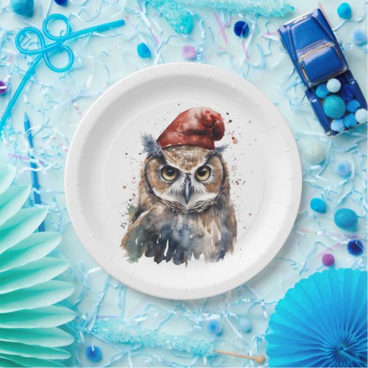 verzauberte Winterschüssel Pappteller (Party)