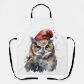 verzauberte Winterschüssel Schürze (Vorderseite)