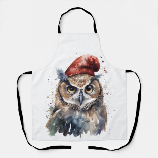 verzauberte Winterschüssel Schürze (Vorderseite)