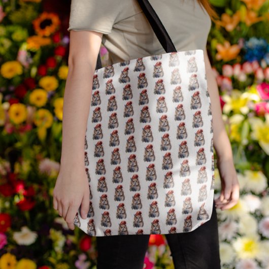 verzauberte Winterschüssel Tasche