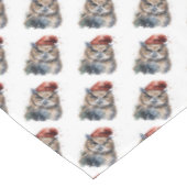 verzauberte Winterschüssel Tischdecke (Schrägansicht)