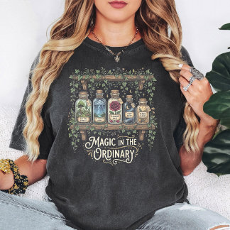 Verzauberte Zaubertränke Cottagecore Hexerei T-Shirt