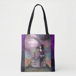 Verzauberte Zwielicht-Hexen-Fantasy-Kunst Tasche