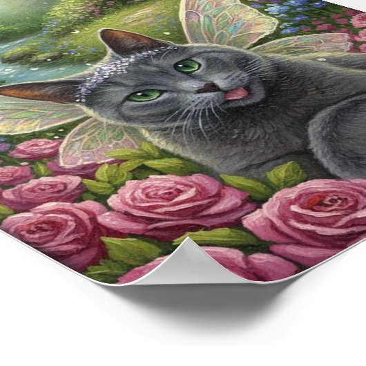 VerzauberteGartenfee Poster (Ecke)