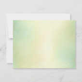 Verzauberter Abend Deko Leaf Save the Date (Rückseite)