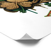 Verzauberter Abend von Ale A Leprechuns Toast 16x2 Poster (Ecke)