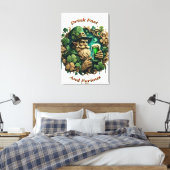 Verzauberter Abend von Ale A Leprechuns Toast 24x3 Leinwanddruck (Insitu (Schlafzimmer))