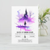 Verzauberter, benutzerdefinierter Assistent zum Ge Einladung (Stehend Vorderseite)