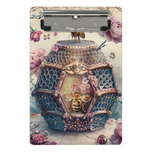 Verzauberter Bienen-Garten Fantasy (11) Mini Klemmbrett