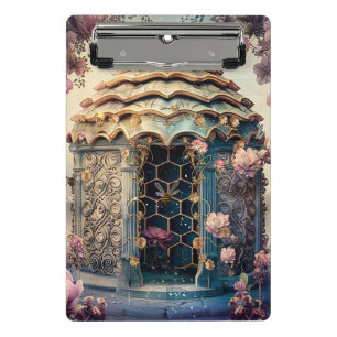 Verzauberter Bienen-Garten Fantasy (3) Mini Klemmbrett
