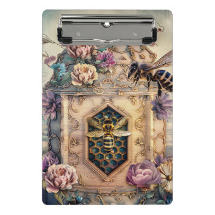 Verzauberter Bienen-Garten Fantasy (5) Mini Klemmbrett