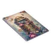 Verzauberter Bienengarten Fantasy (1) Notizblock (Rechte Seite)