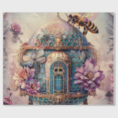 Verzauberter Bienengarten Fantasy (2) Geschenkpapier (Flach)