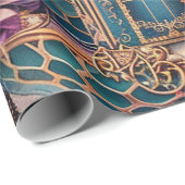 Verzauberter Bienengarten Fantasy (2) Geschenkpapier (Rolleneckpunkt)