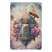 Verzauberter Bienengarten Fantasy (2) Mini Klemmbrett (Rückseite)