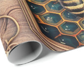 Verzauberter Bienengarten Fantasy (5) Geschenkpapier (Rolleneckpunkt)