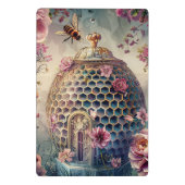 Verzauberter Bienengarten Fantasy (7) Mini Klemmbrett (Rückseite)