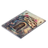 Verzauberter Bienengarten Fantasy (8) Notizblock (Linke Seite)