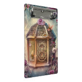 Verzauberter Bienengarten Fantasy (9) Mini Klemmbrett (Schrägansicht)