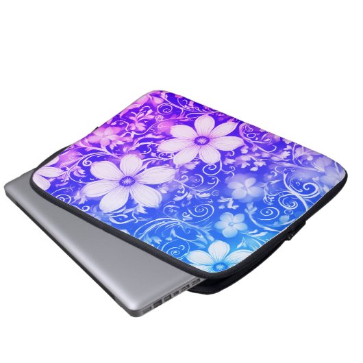 Verzauberter Blossom Electronics Bag Laptopschutzhülle (Vorne Knopf)