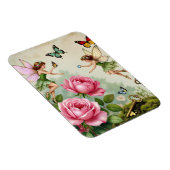 Verzauberter Blumenzauberfeengarten Magnet (Rechte Seite)
