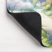 Verzauberter Blütenlandweg Mousepad (Ecke)