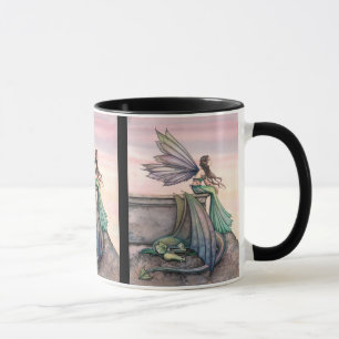 Verzauberter Dämmerungsfee-Drache-Mug Tasse