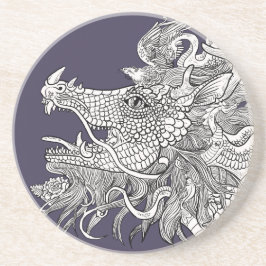 Verzauberter Drache Getränkeuntersetzer