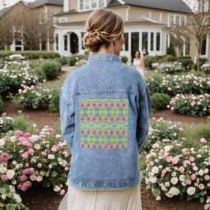 Verzauberter Eklektischer Garten: Vielfältige Flor Jeansjacke