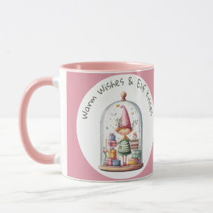 Verzauberter Elf   Weihnachten am Nordpol  Tasse