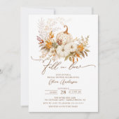 Verzauberter Fall in Liebe Brautparty Einladung (Vorderseite)