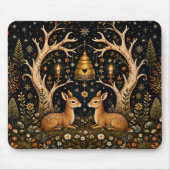 Verzauberter Fantasie-Wald Mousepad (Vorne)