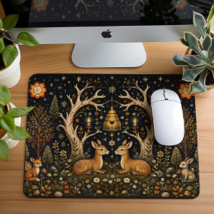 Verzauberter Fantasie-Wald Mousepad