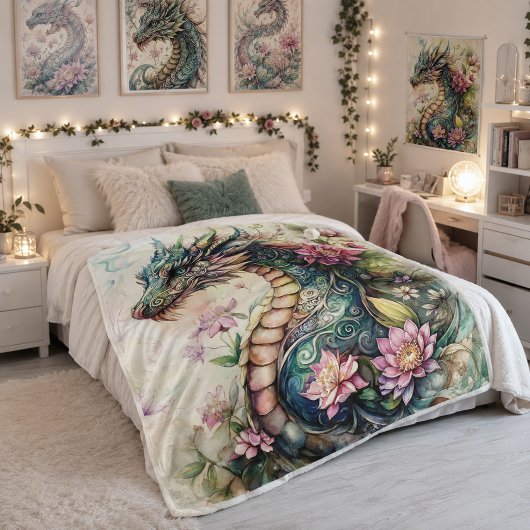 Verzauberter Fantasy-Drache Sherpadecke