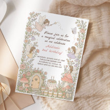 Verzauberter Feengarten Mädchen Geburtstag