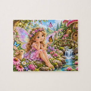 Verzauberter Feengarten Puzzle
