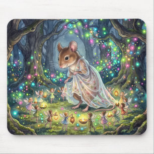 Verzauberter Feenring im Wald Mousepad