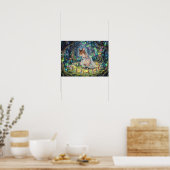 Verzauberter Feenring im Wald Poster (Küche)