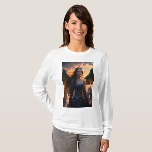 Verzauberter Flutter: T-Shirt (Vorne ganz)