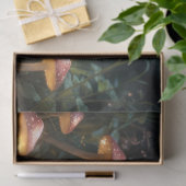 Verzauberter Fuchs im Wald Seidenpapier (Geschenk)