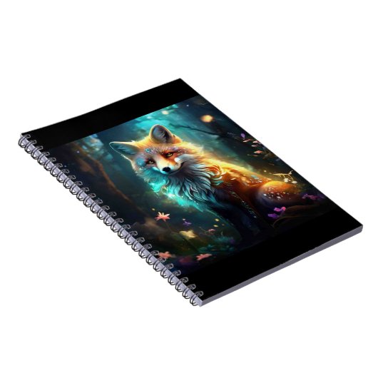 Verzauberter Fuchs Notizblock (Rechte Seite)