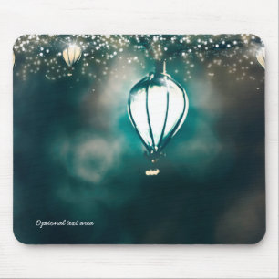 Verzauberter Garten Sommer Lichterkette Whimsical Mousepad