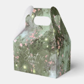 Verzauberter Garten Sweet 16 Muster Pink ID1163 Geschenkschachtel (Vorderseite)