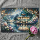 Verzauberter Gartenpavillon - Twilight Reflection Puzzle
