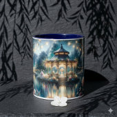 Verzauberter Gartenpavillon - Twilight Reflection Tasse