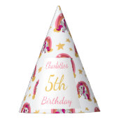 Verzauberter Geburtstag Partyhütchen (Vorderseite)